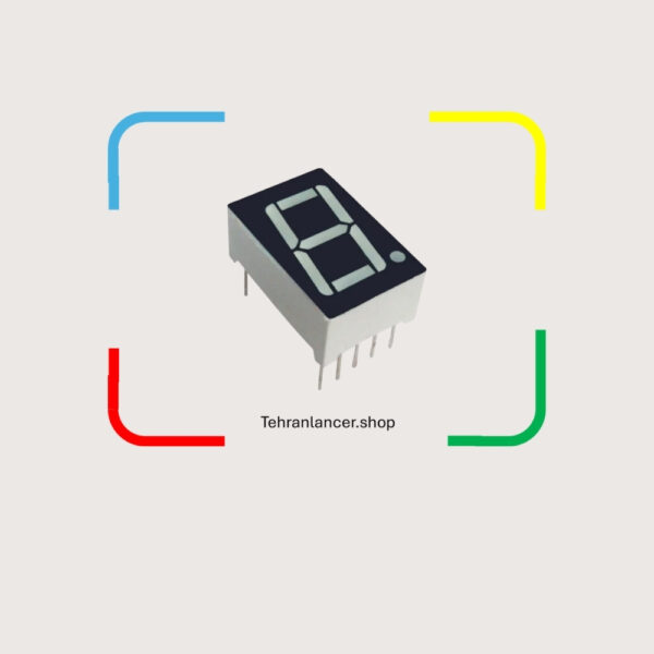 نمایشگر seven segment تکی